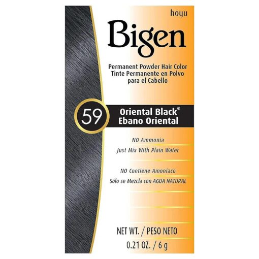 # 59 Oriental Black Bigen Permanent Powder - 3 Pack