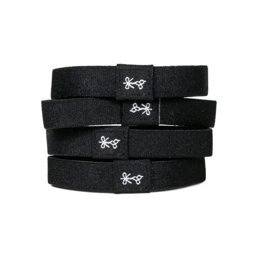 The Black Ties - Hair Ties For Guys | Superior, No-Rip, No-Slip Hair Ties for All Hair Types