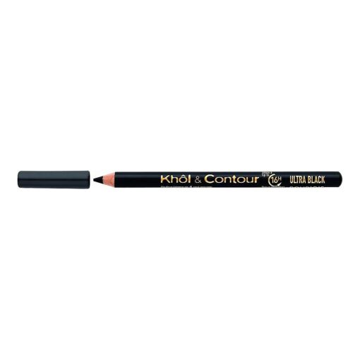 Bourjois Khol and Contour Eye Liner for Women, Ultra Black, 0.04 Ounce