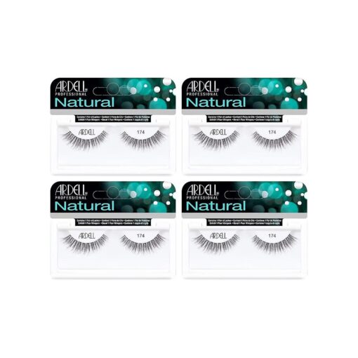 Ardell Lashes Natural 174, 4 Pack