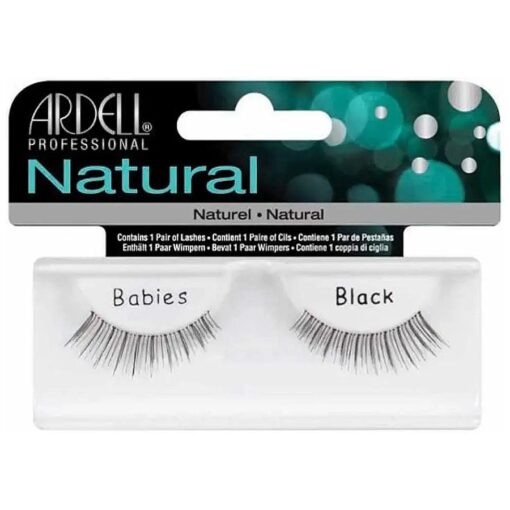 Ardell Invisiband Lashes, Babies Black, 1 Pair ( Pack of 3 )