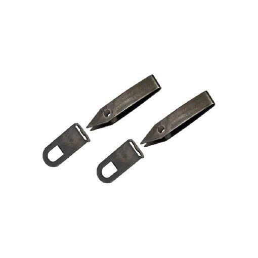 Uncle Bill 's Sliver Gripper Tweezers Black Oxide Steel w/Keychain Clip ( 2-Pack )