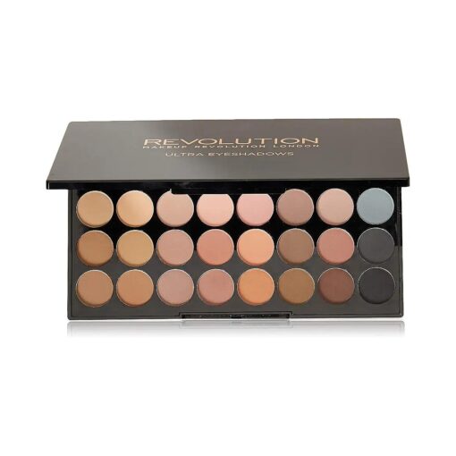 Makeup Revolution 32 Color Eyeshadow Palette, Flawless Matte