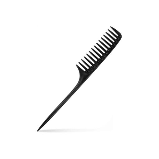 Rat Tail Combs - Wide Tooth Comb for Parting, Styling, and Teasing - Premium Material, Heat Resistant, Anti-static - Perfect for Salon and Home Hair Design