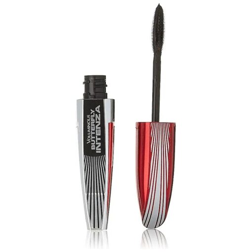 L'Oreal Paris Voluminous Butterfly Intenza Washable Mascara, Blackest Black, 0.25 fl, oz .