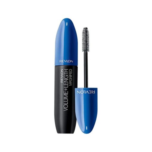 Revlon Volume + Length Magnified Mascara - Waterproof, Blackest Black, 0.28 fl oz