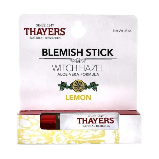 THAYERS Lemon Oil Control Blemish Stick, 0.23 Ounce