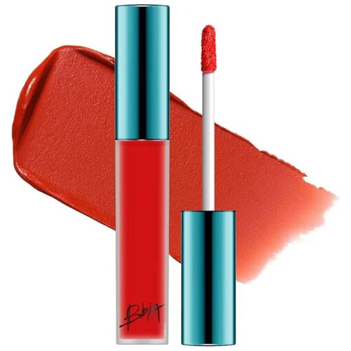 BBIA Last Velvet Lip Tint - Soft & Creamy Matte Finish Lip Stain, Blur Effect with Velvety Texture, Long-Lasting, High Pigment, Lightweight, Non-Drying, Korean Lip Makeup ( 02 EXTRA BOUNCE )