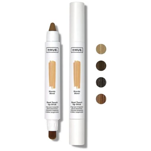 dpHUE Root Touch-Up Stick, Blonde - Temporary Hair Color & Blend Brush Stick - Instant, Natural-Looking Gray Root Coverage - Easy to Apply - Longwear, Sweat-Resistant Formula