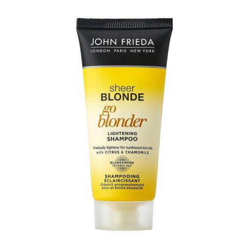 John Frieda Sheer Blonde Go Blonder Lightening Shampoo Travel Size 50ml