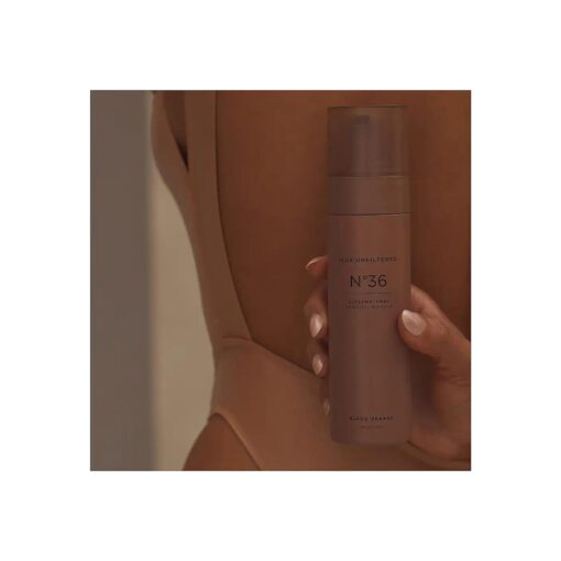 Ndeg36 DEEP Supernatural Tanning Mousse Foam in Blood Orange, Quick + Immediate Sunless Fake Tan, Self Tanner