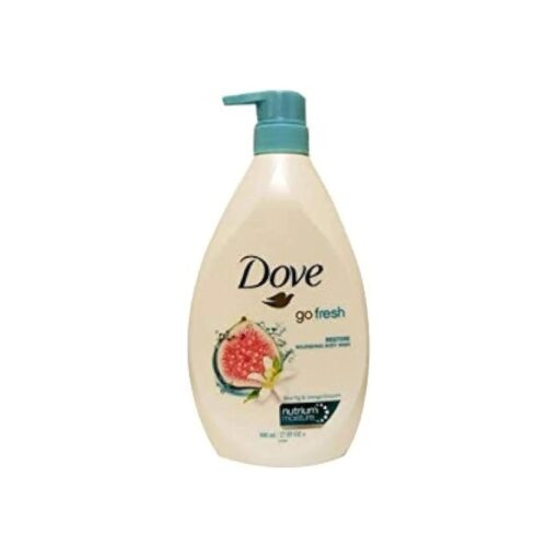 Dove Body Wash With Pump 27.05oz ( 800ML ) ( Blue Fig & Orange )