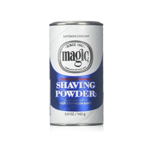 Magic Shaving Powder Blue 5 Ounce Regular Depilatory ( 145ml ) ( 6 Pack )