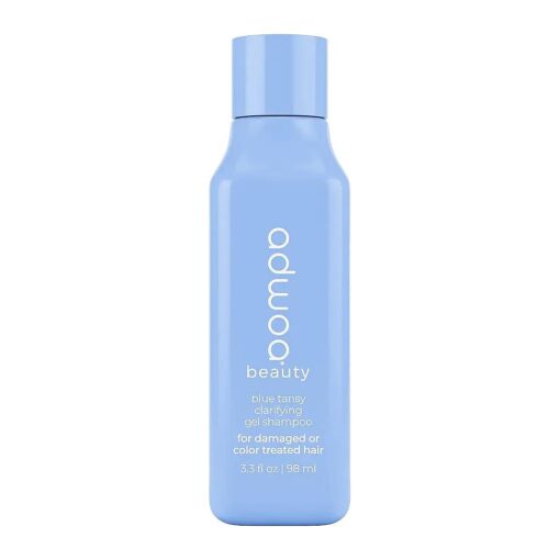 adwoa beauty Blue Tansy Clarifying Gel Shampoo, With Bamboo, Hydrolyzed Quinoa And Horsetail extracts To Strengthen, Aid Growth And Support Length Retention For Kinky, Coily and Curly Hair - 14 oz .