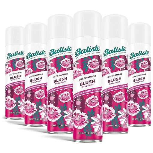 Batiste Dry Shampoo, Blush Fragrance, 3 Count