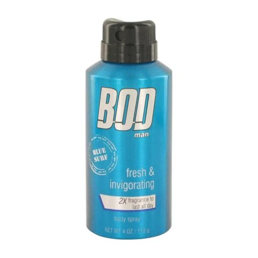 Bod Man Blue Surf By Parfums De Coeur Body Spray 4 Oz