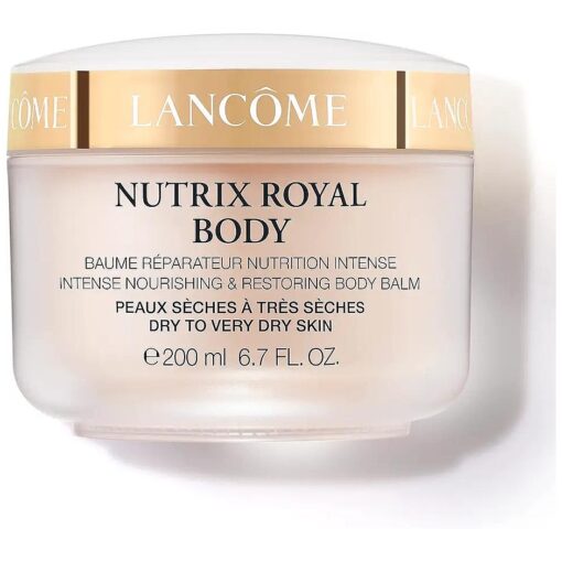 Lancome Nutrix Royal Body Butter - Nourishes & Restores Dry Skin - With Royal Jelly, Shea Butter & Chestnut Peptides - 6.7 Fl Oz