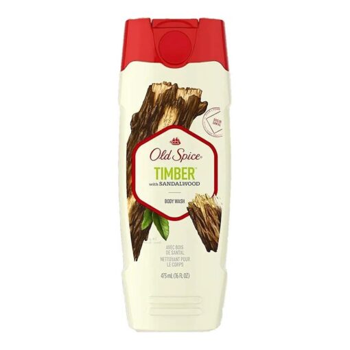 Old Spice Body Wash Fresher Collection Timber 16 Fl Oz ( Pack of 2 )