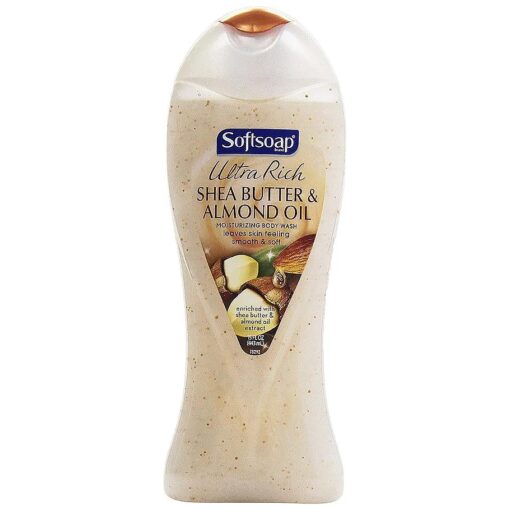 Softsoap Body Wash Shea Almond, 15 Ounce