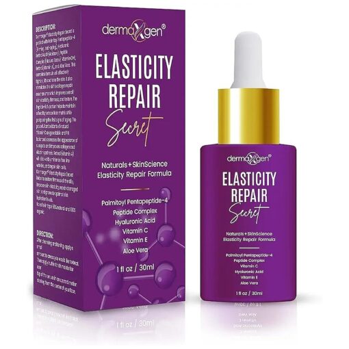 Elasticity Repair Serum, MATRIXYL 3000 - PURE ORGANIC Powerful Triple Combination Serum/Anti-Aging, Facial AGED Wrinkles Serum ( 1 FL OZ )