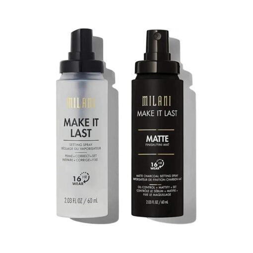 Milani Setting Spray Long Lasting & Charcoal Matte