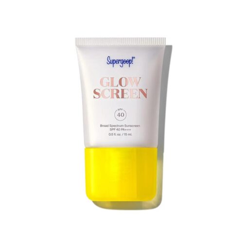 Glowscreen ( SPF 40 ) - 0.5 fl oz - Glowy Primer + Broad Spectrum Sunscreen - Adds Instant Glow - Helps Filter Blue Light - Boosts Hydration with Hyaluronic Acid, Vitamin B5 & Niacinamide