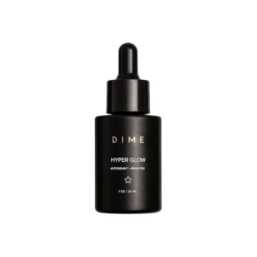 DIME Beauty Hyper Glow Serum, 15 % Vitamin C Face Serum for Brightening Dull Skin, Dark Spot Corrector Serum, 1 oz / 30 ml