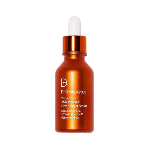 Dr. Dennis Gross Vitamin C Lactic 15 % Vitamin C Firm & Brighten Serum : Visibly Improve Signs of Aging, 1 oz