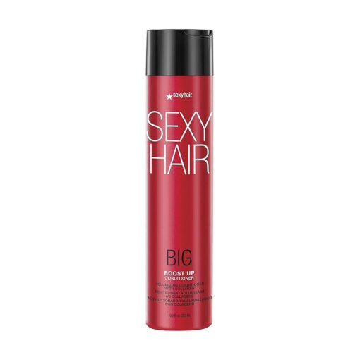 SexyHair Big Boost Up Volumizing Shampoo/Conditioner with Collagen | 20 % More Volume | SLS and SLES Sulfate Free | All Hair Types