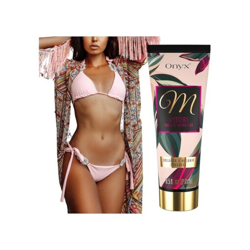 Mystery Outdoor Tanning Accelerator - Tanning Lotion for Tanning Beds with Fast-Absorbing Formula & Hydration Boost - White Tanning Intensifier with NO Bronzer for Stain-Free Results