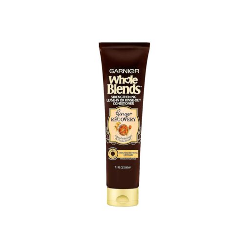 Garnier Hair Care Whole Blends Ginger Recovery Leave-in or Rinse-out Treatment, 5.1 Fl Oz