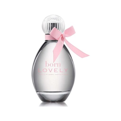 SJP Born Lovely Lush, Sweet, Elegant Amber Floral Eau De Parfum Spray Fragrance for Women - Mandarin, Peony, Honeysuckle, and Freesia - Intense, Long Lasting Scent - 3.4 oz