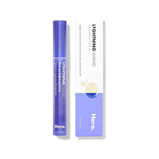 Lightning Wand from Hero Cosmetics - Brightening Serum for Fading Post-Blemish Dark Spots with Botanicals, Fragrance and Paraben Free ( 10 ml, 0.34 fl oz )