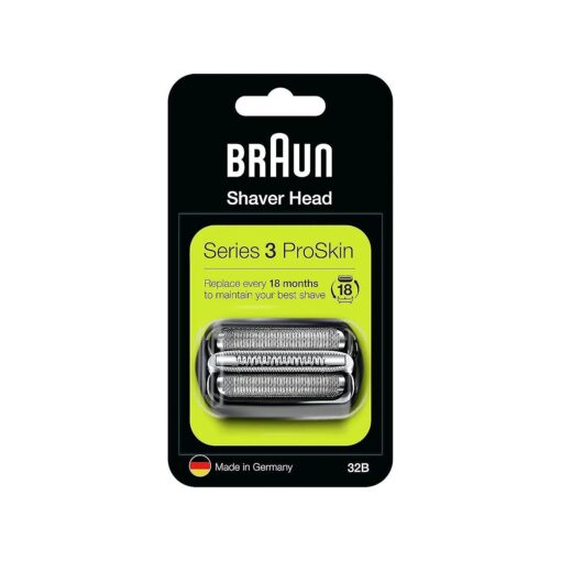 Braun Razor Replacement Foil & Cutter Cassette 32B Series 3 320 330 340 350CC Black Shaving Heads