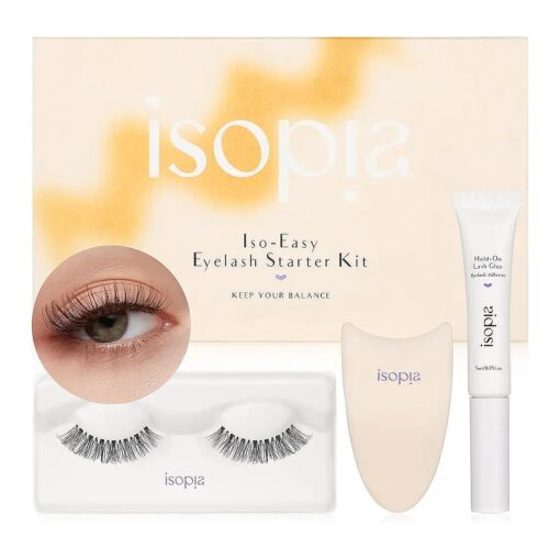 False Eyelashes,1s Wearing Starter Friendly Kit, Ultra Soft Clear Band, False Natural Eyelashes, Wispy Lashes Contact Lens Friendly ( Breath )