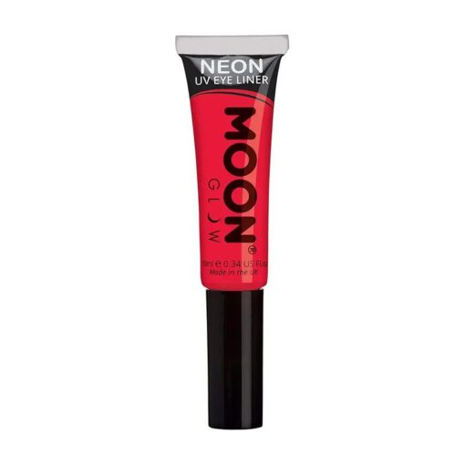 Moon Glow - Blacklight Neon Eye Liner 0.34oz Red - Glows brightly under Blacklights/UV Lighting !