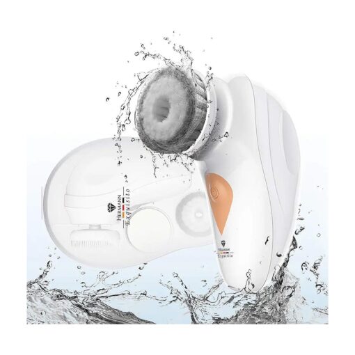 Facial Cleansing Brush - Rechargeable Face Scrubber Exfoliator Freshen & Brighten your face wash, Waterproof Face Spin Brush technology for an exfoliating face scrub