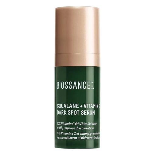 Biossance Squalane + Vitamin C Dark Spot Serum, Powerful Lightweight Serum with 10 % to Brighten Skin Fade Spots Reduce and ounces