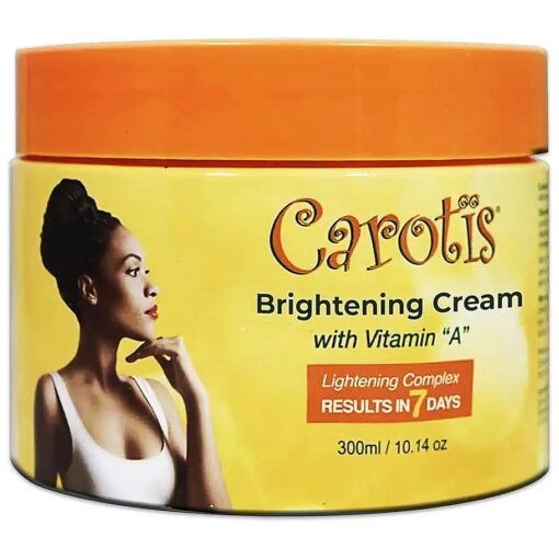 Skin Brightening Cream - 300ml / 10.14fl oz - 7 Day Night Cream for Uneven Skin Tone, with Vitamin A