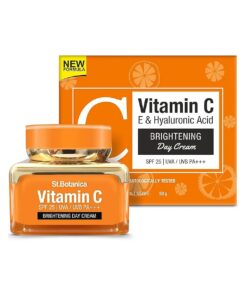 StBotanica Vitamin C Brightening Day Cream With SPF 30 UVA/UVB PA+++, 50g - For Radiant Youthful Looking Skin