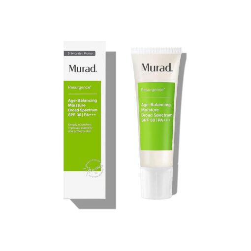 Murad Age-Balancing Moisture Broad Spectrum SPF 30 - Resurgence Moisturizer SPF - Protects and Improves Elasticity, 1.7 oz