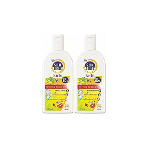 SPF 50 Plus Kids Sunscreen, 125 ml - bottles by SunSense