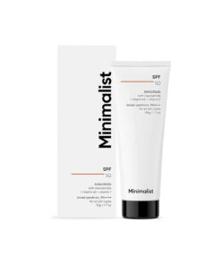 Sunscreen SPF 50 Lightweight with Multi-Vitamins | No White Cast | Broad Spectrum PA ++++ | For Women & Men | 50g