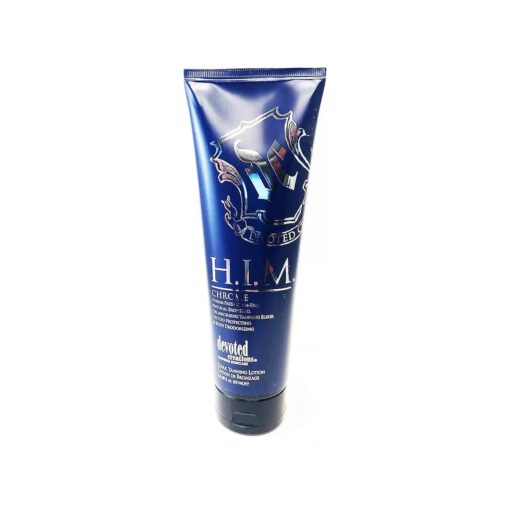 H.I.M Chrome Natural Bronzer For Men Tanning Lotion 8.5 oz