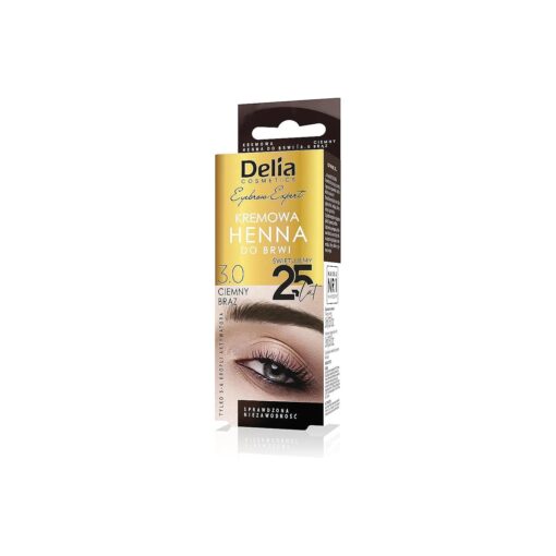 Delia Eyebrow Colour Cream Brown - 1 oZ