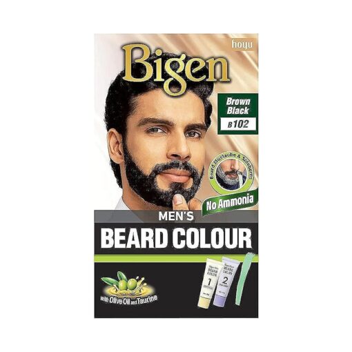 Men 'S Beard Color, 40G - Brownish Black B102 ( Pack Of 1 )