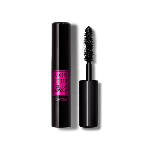 Lancome Monsieur Big Volumizing Mascara for up to 12x More Volume & 24H Wear - False Lash Effect - Black