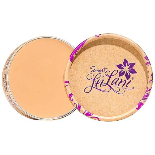 SWEET LEILANI-Foundation Full Coverage Concealer Makeup, Color Corrector Cream Foundation-No Paraben, Vegan Free and Cruelty Free-For All Skin Types | 0.60 OZ | Suntan |