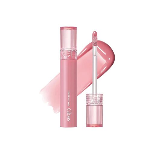 rom & nd Glasting Color Gloss ( 01 PEONY BALLET ) | Kbeauty, Plumping, Glossy, Moisturizng, Natural Color, Long-lasting