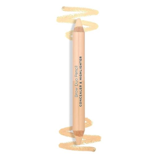 Billion Dollar Brows Duo Brow Highlighter & Concealer Pencil for Lifting and Highlighting Eyebrows